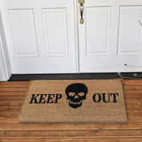 Maxbell Printed Halloween Doormat Pumpkin Non-Slip Area Area Rug Office Bathroom style 2