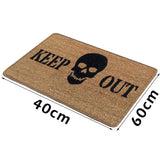 Maxbell Printed Halloween Doormat Pumpkin Non-Slip Area Area Rug Office Bathroom style 2