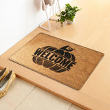 Maxbell Printed Halloween Doormat Pumpkin Non-Slip Area Area Rug Office Bathroom style 28