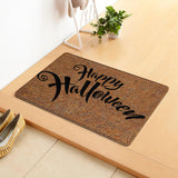 Maxbell Printed Halloween Doormat Pumpkin Non-Slip Area Area Rug Office Bathroom style 23