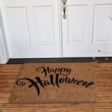 Maxbell Printed Halloween Doormat Pumpkin Non-Slip Area Area Rug Office Bathroom style 23