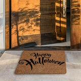 Maxbell Printed Halloween Doormat Pumpkin Non-Slip Area Area Rug Office Bathroom style 23