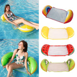 Maxbell Inflatable Floating Water Hammock Pool Lounge Bed Swimming Chair for Beach A