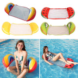 Maxbell Inflatable Floating Water Hammock Pool Lounge Bed Swimming Chair for Beach A