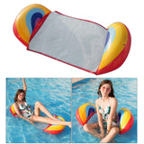 Maxbell Inflatable Floating Water Hammock Pool Lounge Bed Swimming Chair for Beach A