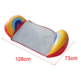 Maxbell Inflatable Floating Water Hammock Pool Lounge Bed Swimming Chair for Beach A