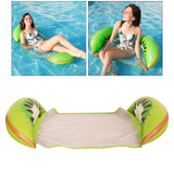 Maxbell Inflatable Floating Water Hammock Pool Lounge Bed Swimming Chair for Beach D