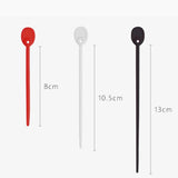 Maxbell 6 X Silicone Strap Tie Cable Organizer Soft Tie Wraps for USB Wire earphone