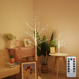 Maxbell LED Birch Tree Light for Home Decor Ornament 120cm 300 LED with Remote