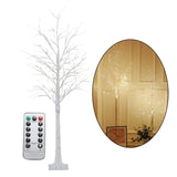 Maxbell LED Birch Tree Light for Home Decor Ornament 120cm 300 LED with Remote