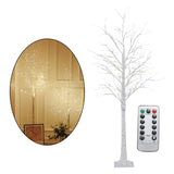 Maxbell LED Birch Tree Light for Home Decor Ornament 120cm 300 LED with Remote