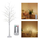 Maxbell LED Birch Tree Light for Home Decor Ornament 120cm 300 LED with Remote