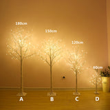 Maxbell LED Birch Tree Light for Home Decor Ornament 120cm 300 LED with Remote