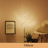 Maxbell LED Birch Tree Light for Home Decor Ornament 150cm 350 LED without Remote