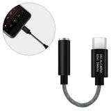 Maxbell USB C to 3.5mm USB C to Mic Jack Audio Dongle Cable for Microphone  Black