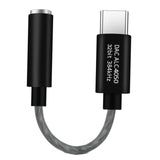 Maxbell USB C to 3.5mm USB C to Mic Jack Audio Dongle Cable for Microphone  Black