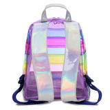 Maxbell Clear Backpack Heavy Duty Shoulder Bag Outdoor Daypack Rucksack Purple