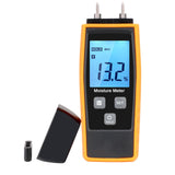 Maxbell Portable Moisture Meter Needle Type Analyzer for Furniture LCD Display