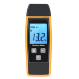 Maxbell Portable Moisture Meter Needle Type Analyzer for Furniture LCD Display