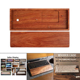 Maxbell Wooden Case for GK61X GK61XS GK64X Mechanical Keyboard Rosewood Wirst Rest