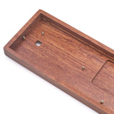 Maxbell Wooden Case for GK61X GK61XS GK64X Mechanical Keyboard Rosewood Wirst Rest