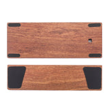 Maxbell Wooden Case for GK61X GK61XS GK64X Mechanical Keyboard Rosewood Wirst Rest