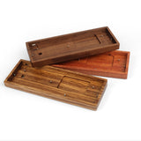 Maxbell Wooden Case for GK61X GK61XS GK64X Mechanical Keyboard Rosewood Wirst Rest