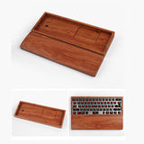 Maxbell Wooden Case for GK61X GK61XS GK64X Mechanical Keyboard Rosewood Wirst Rest