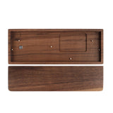 Maxbell Wooden Case for GK61X GK61XS GK64X Mechanical Keyboard Walnut Wirst Rest