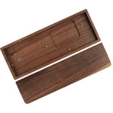 Maxbell Wooden Case for GK61X GK61XS GK64X Mechanical Keyboard Walnut Wirst Rest