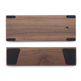 Maxbell Wooden Case for GK61X GK61XS GK64X Mechanical Keyboard Walnut Wirst Rest