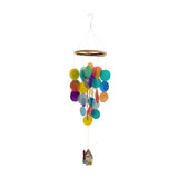 Maxbell Shell Wind Chimes Rainbow Natural Windchimes Decor Outside Indoor Balcony Multi with Flyhouse
