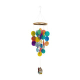 Maxbell Shell Wind Chimes Rainbow Natural Windchimes Decor Outside Indoor Balcony Multi with Flyhouse