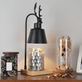 Maxbell Wax Melt Candle Warmer Metal Lamp Table Melting Lights Dimmable Black