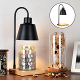 Maxbell Wax Melt Candle Warmer Metal Lamp Table Melting Lights Dimmable Black