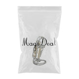 Maxbell Men Creative Metal Handmade Key Chain Ring Car Keychain Clip Style 2