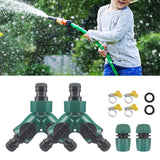 Maxbell Garden Hose Splitter 2 Way Home Outdoor for Garden Gardening Accessories