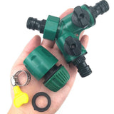 Maxbell Garden Hose Splitter 2 Way Home Outdoor for Garden Gardening Accessories