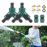 Maxbell Garden Hose Splitter 2 Way Home Outdoor for Garden Gardening Accessories