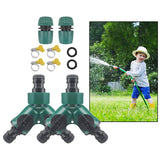 Maxbell Garden Hose Splitter 2 Way Home Outdoor for Garden Gardening Accessories