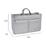 Maxbell Cosmetic Bag Case Ladies Makeup Handbag Toiletry Carry Pouch Grey S