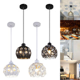 Maxbell Vintage Chandelier Iron Industrial Hanging Lights E27 220V LED Pendant Lamp Black 18x15cm