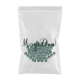 Maxbell 100Pcs 2022 Aluminium Dove Racing Pigeon Foot Rings Bands 8mm Green