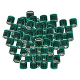 Maxbell 100Pcs 2022 Aluminium Dove Racing Pigeon Foot Rings Bands 8mm Green