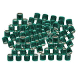 Maxbell 100Pcs 2022 Aluminium Dove Racing Pigeon Foot Rings Bands 8mm Green