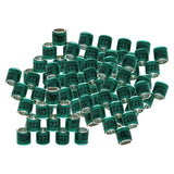 Maxbell 100Pcs 2022 Aluminium Dove Racing Pigeon Foot Rings Bands 8mm Green