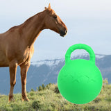 Maxbell Horse Toy Ball with Fruit Scent Fun Horse Dogs Stable Yard Toy Light Green