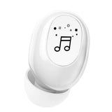Maxbell Mini In-Ear Wireless Earphone Headset Touch Control for Phones Hiking White