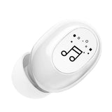 Maxbell Mini In-Ear Wireless Earphone Headset Touch Control for Phones Hiking White