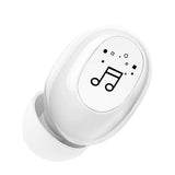 Maxbell Mini In-Ear Wireless Earphone Headset Touch Control for Phones Hiking White